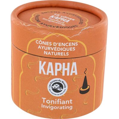 Aromandise Kapha Røkelse - 15 Kegler Ayurvedisk Aromandise Kapha Røkelse - 15 Kegler Ayurvedisk