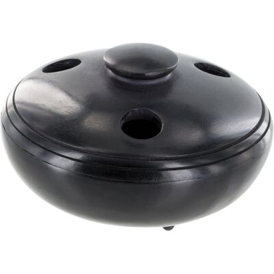 Soporte de incienso Seto negro de piedra natural - para varillas y conos Soporte de incienso Seto negro de piedra natural - para varillas y conos