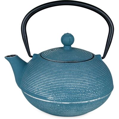 Aromandise Théière en fonte Blue Asagao - 0,9L - Publicité Aromandise Théière en fonte Blue Asagao - 0,9L - Publicité