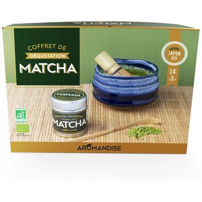 Aromandise Uji Matcha Tesett - Økologisk Seremoniell Grønn Te Aromandise Uji Matcha Tesett - Økologisk Seremoniell Grønn Te