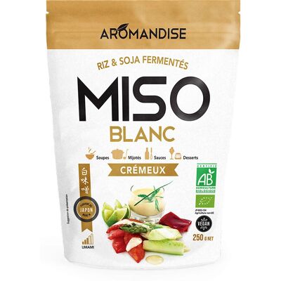 Aromandise Miso Blanc Crémeux - Assaisonnement - Publicité Aromandise Miso Blanc Crémeux - Assaisonnement - Publicité