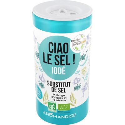 Aromandise HBE56 Substitut de Sel - Iodé, 70g - Publicité Aromandise HBE56 Substitut de Sel - Iodé, 70g - Publicité