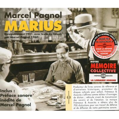Fremeaux & Assoc. Marcel Pagnol - Raimu, Fresnay, Demazis - Disques compacts - Import USA - Publicité Fremeaux & Assoc. Marcel Pagnol - Raimu, Fresnay, Demazis - Disques compacts - Import USA - Publicité
