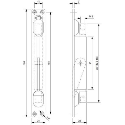 SEVAX - 860422 - Double-acting - Mortise - Lock SEVAX - 860422 - Double-acting - Mortise - Lock