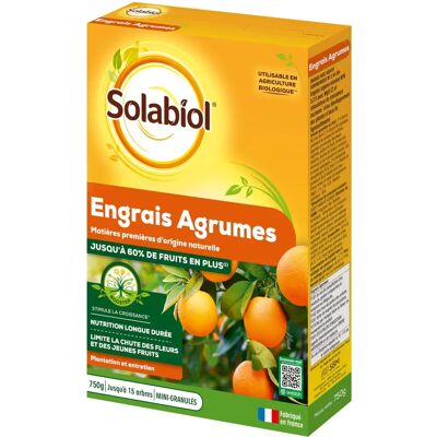 Solabiol - Fertilizante Cítrico - Caja 750 G - Uab Solabiol - Fertilizante Cítrico - Caja 750 G - Uab