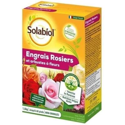 Engrais pour Plantes Sorosy15 Rose - 1,5 Kg - Fertilisant - Publicité Engrais pour Plantes Sorosy15 Rose - 1,5 Kg - Fertilisant - Publicité