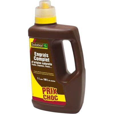 Solabiol Universal 1 L - Engrais liquide - Publicité Solabiol Universal 1 L - Engrais liquide - Publicité