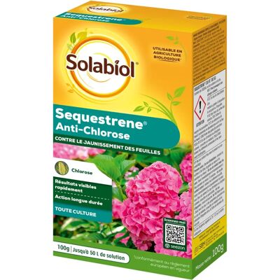 Solabiol Sequestrene Antichlorose - Engrais 100G - Longue durée France - Publicité Solabiol Sequestrene Antichlorose - Engrais 100G - Longue durée France - Publicité