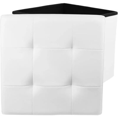 CMP IBERICA Pouf-Box Blanc - Pouf - Publicité CMP IBERICA Pouf-Box Blanc - Pouf - Publicité