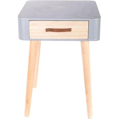 Criado-mudo branco Home Deco Factory com gaveta - Cômoda Criado-mudo branco Home Deco Factory com gaveta - Cômoda
