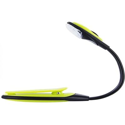 Lampe de lecture compacte CMP IBERICA - lampe, verte, clip-on - Publicité Lampe de lecture compacte CMP IBERICA - lampe, verte, clip-on - Publicité