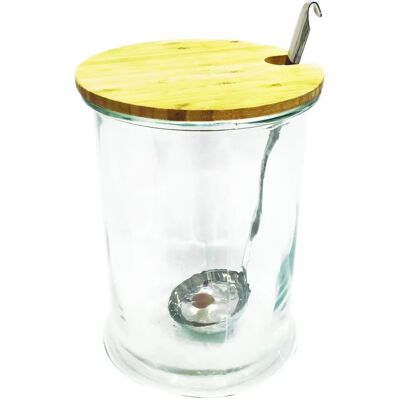 Home Deco Factory Jarre 5L avec Couvercle en Acier Inoxydable - Distributeur de Boissons Home Deco Factory Jarre 5L avec Couvercle en Acier Inoxydable - Distributeur de Boissons