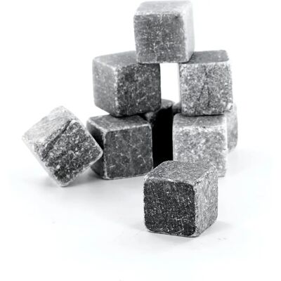 LG Pierres à Whisky - Lot de 9 - Pour boissons et whisky LG Pierres à Whisky - Lot de 9 - Pour boissons et whisky