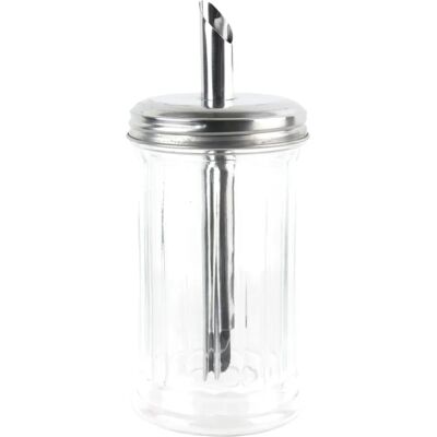 Totally Addict - HOME DECO Spender Glas Transparent Einheitsgröße - Transparent - 275 ml - Sockerflaska Totally Addict - HOME DECO Spender Glas Transparent Einheitsgröße - Transparent - 275 ml - Sockerflaska