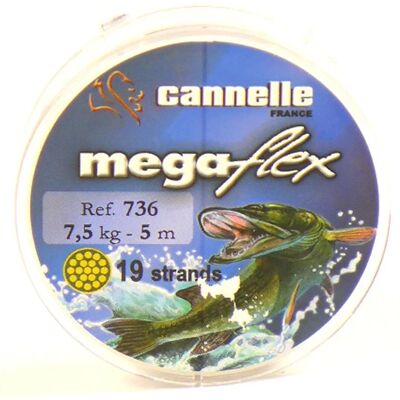 VMC Megaflex C736 Stahlleine 5 M Transparent - Angelgerät VMC Megaflex C736 Stahlleine 5 M Transparent - Angelgerät