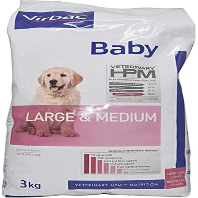 Virbac HPM Ração para Cães - Raças Grandes & Médias - Ração Seca Virbac HPM Ração para Cães - Raças Grandes & Médias - Ração Seca