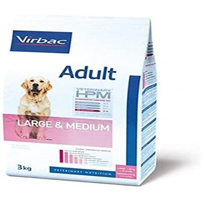 Virbac HPM Croquettes pour Chiens Adultes - 12 kg - Publicité Virbac HPM Croquettes pour Chiens Adultes - 12 kg - Publicité