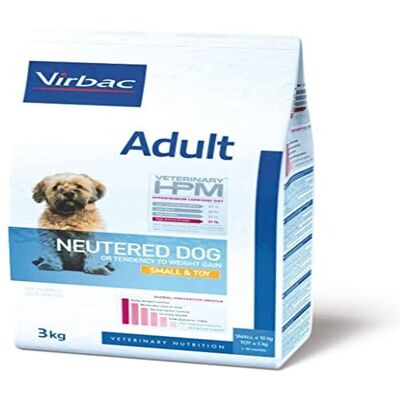 Virbac HPM Cão Adulto Esterilizado Pequeno & Brinquedo - Ração para cães Virbac HPM Cão Adulto Esterilizado Pequeno & Brinquedo - Ração para cães
