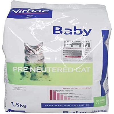 Virbac HPM Comida Para Gatinhos Pré Esterilização - Dieta Veterinária Virbac HPM Comida Para Gatinhos Pré Esterilização - Dieta Veterinária