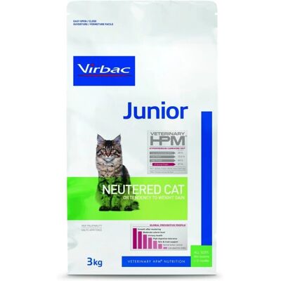 Virbac Junior Gato Esterilizado 400g - Nutrição completa para gatinhos Virbac Junior Gato Esterilizado 400g - Nutrição completa para gatinhos