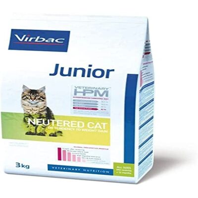 Virbac HPM Junior Neutered - Croquettes pour chats - 1.5kg - Publicité Virbac HPM Junior Neutered - Croquettes pour chats - 1.5kg - Publicité
