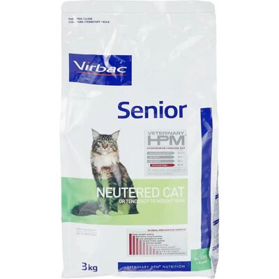 Virbac HPM Nourriture pour Chats Stérilisés Senior - Régime Vétérinaire 3 kg - Publicité Virbac HPM Nourriture pour Chats Stérilisés Senior - Régime Vétérinaire 3 kg - Publicité