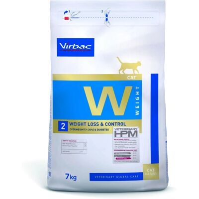 Virbac W2 Veterinary HPM Nourriture sèche pour perte de poids et contrôle chez les chats - Publicité Virbac W2 Veterinary HPM Nourriture sèche pour perte de poids et contrôle chez les chats - Publicité