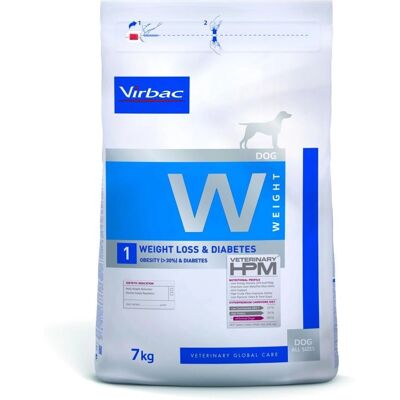 Virbac Veterinary HPM W1 Utrata masy i cukrzyca - 7 kg Virbac Veterinary HPM W1 Utrata masy i cukrzyca - 7 kg