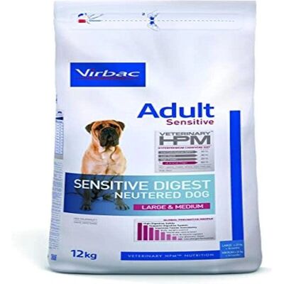 Virbac Croquettes Digestives Sensibles pour Chiens - 12kg - Publicité Virbac Croquettes Digestives Sensibles pour Chiens - 12kg - Publicité