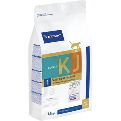 Virbac Veterinary HPM KJ1 - Karma dla kotów wspomagająca nerki i stawy Virbac Veterinary HPM KJ1 - Karma dla kotów wspomagająca nerki i stawy