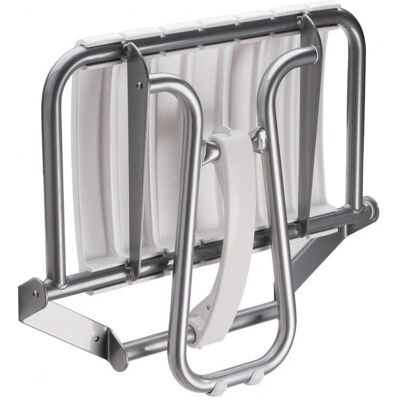 Asiento de Ducha Retráctil Pellet 150kg Blanco - Asiento de ducha Asiento de Ducha Retráctil Pellet 150kg Blanco - Asiento de ducha