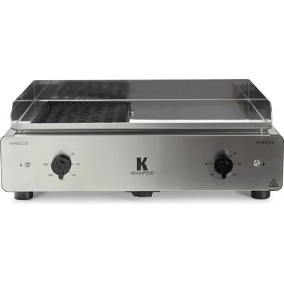 Krampouz Duo K - Argent - Barbecue - Publicité Krampouz Duo K - Argent - Barbecue - Publicité