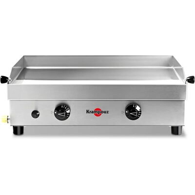 Plancha gaz Krampouz Samba Double PFSB2MA KR - 3000 W - Publicité Plancha gaz Krampouz Samba Double PFSB2MA KR - 3000 W - Publicité