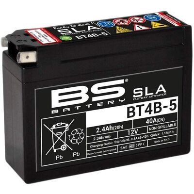 BS Battery SLA BT4B-5 12V 2,3Ah - Batterie plomb acide scellée - Publicité BS Battery SLA BT4B-5 12V 2,3Ah - Batterie plomb acide scellée - Publicité