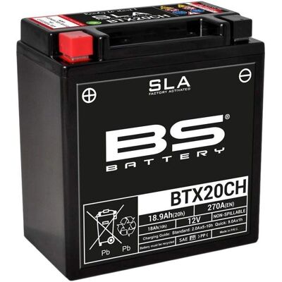 BS Batterie YTX20CH / 12V 18.9Ah - Batterie - Publicité BS Batterie YTX20CH / 12V 18.9Ah - Batterie - Publicité
