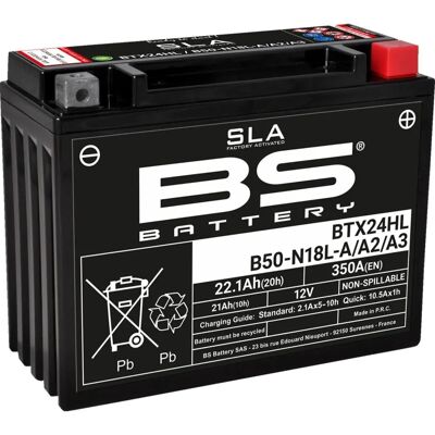 Batterie SLA sans entretien scellée - BS Battery - BTX24HL - 12V, 4 pcs - Publicité Batterie SLA sans entretien scellée - BS Battery - BTX24HL - 12V, 4 pcs - Publicité
