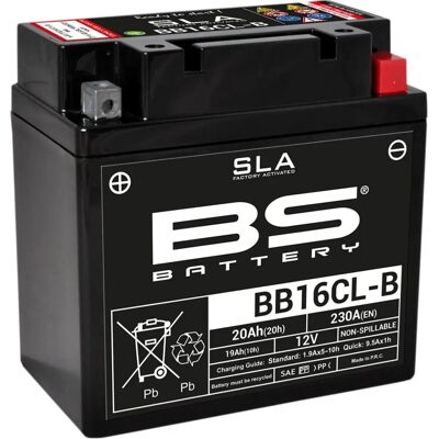 BS Battery Batería sellada - 12V 19Ah - Seguridad, Fácil instalación BS Battery Batería sellada - 12V 19Ah - Seguridad, Fácil instalación