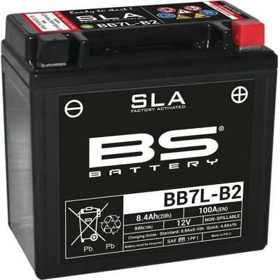 Batterie scellée au plomb-acide BS Battery BB7L-B2 12V 8.4Ah - Publicité Batterie scellée au plomb-acide BS Battery BB7L-B2 12V 8.4Ah - Publicité