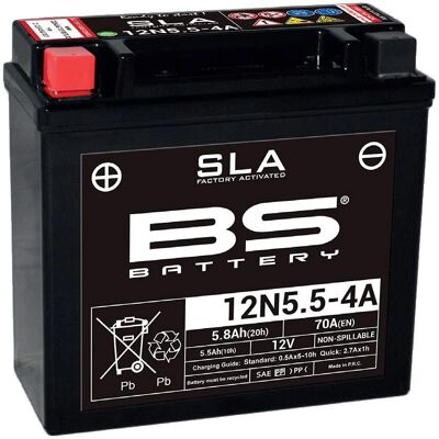 BS Battery Batterie scellée sans entretien - 12V 5.5Ah SLA - Publicité BS Battery Batterie scellée sans entretien - 12V 5.5Ah SLA - Publicité