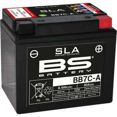 BS Battery BB7C-A Batterie Étanche Et Sans Entretien - 8.4Ah - 12V - Moto/Scooter BS Battery BB7C-A Batterie Étanche Et Sans Entretien - 8.4Ah - 12V - Moto/Scooter
