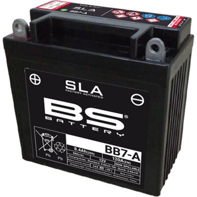 BS Battery Afgesloten Onderhoudsvrije Batterij - BB7-A - Hoge Prestatie Voertuig Batterij BS Battery Afgesloten Onderhoudsvrije Batterij - BB7-A - Hoge Prestatie Voertuig Batterij