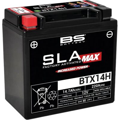 BS BATTERY Batterie scellée sans entretien - BTX14H - Moto & Scooter - Publicité BS BATTERY Batterie scellée sans entretien - BTX14H - Moto & Scooter - Publicité