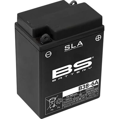 BS Battery B38-6A Maintenance-Free SLA Battery - 6V 13.7Ah BS Battery B38-6A Maintenance-Free SLA Battery - 6V 13.7Ah
