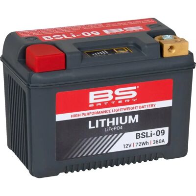 Batterie Lithium BS Battery BSLI-09 12V - 6Ah - Publicité Batterie Lithium BS Battery BSLI-09 12V - 6Ah - Publicité