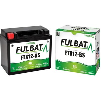 Fulbat FTX12-BS Gel 12V 10,5Ah - Batterie Fulbat FTX12-BS Gel 12V 10,5Ah - Batterie