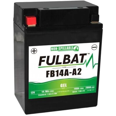 Fulbat FB14A-A2 Gel Batterie 12V 14Ah 200A 134x88x176 - Links Fulbat FB14A-A2 Gel Batterie 12V 14Ah 200A 134x88x176 - Links