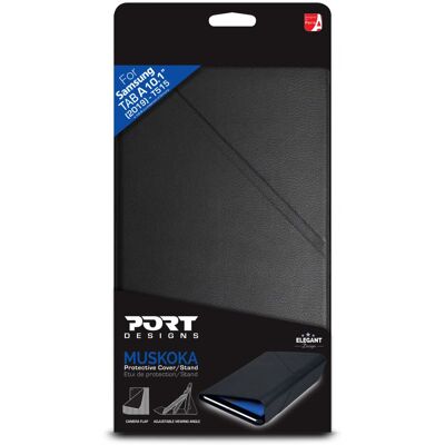 Port Designs Port Tab A 10.1 2019 Musoka TC - Hülle Schwarz - Tablet Tasche Port Designs Port Tab A 10.1 2019 Musoka TC - Hülle Schwarz - Tablet Tasche