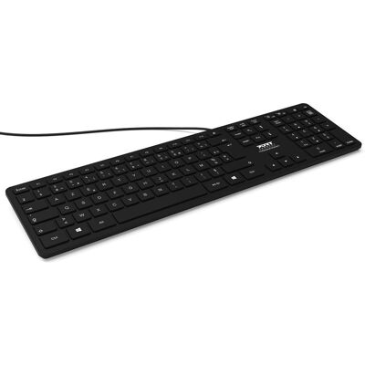 Port Designs 900754-FR Tastatur - Französisch AZERTY Schwarz - Büro USB Port Designs 900754-FR Tastatur - Französisch AZERTY Schwarz - Büro USB