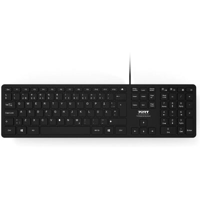Port Designs - 900754-UK - Disposition UK - USB - Clavier - Publicité Port Designs - 900754-UK - Disposition UK - USB - Clavier - Publicité