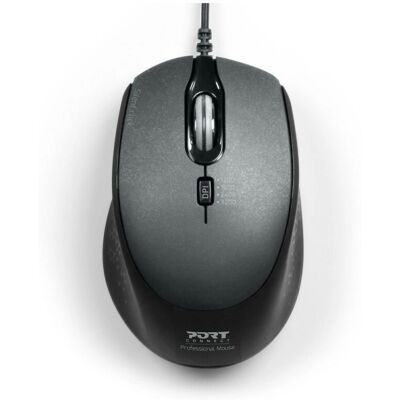 Port Designs 900711-B Maus - Schwarz - 3200 DPI - Rechtshänder USB Type-A Port Designs 900711-B Maus - Schwarz - 3200 DPI - Rechtshänder USB Type-A